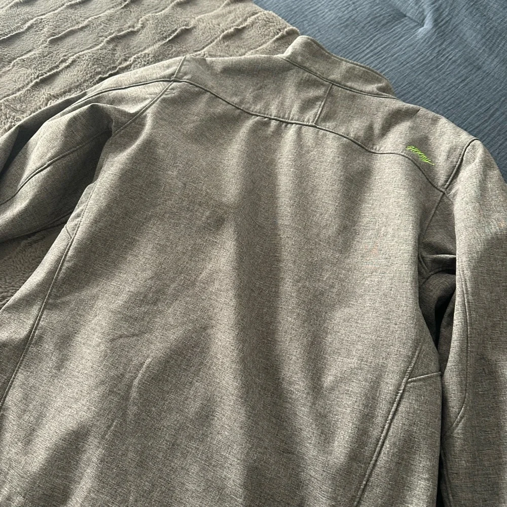 Hooey Green and Gray Fleece Jacket - Picture 2 of 3